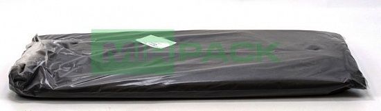 Пакеты для мусора 240 литров, 60 мкм, ПВД, в пачках длинные 93х140 , 2х слойные, в упаковке 100 штук, черные - Вид 5